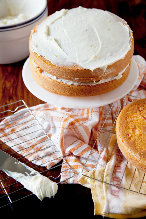 Grapefruit Cake with Grapefruit Cream Cheese Frosting Recipe