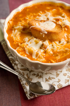 Tastes Like Lasagna Soup with Ground Beef Recipe - Paula Deen