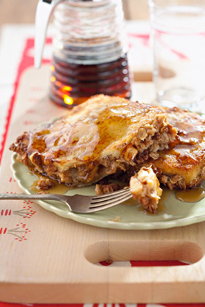 Peanut Butter and Banana Stuffed French Toast Recipe