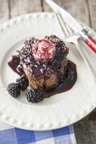 Filet Mignon with Blackberries Recipe