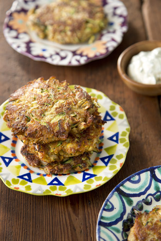 Squash and Zucchini Cakes Recipe