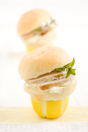 Mini Lemon Pork Sandwiches Thumbnail