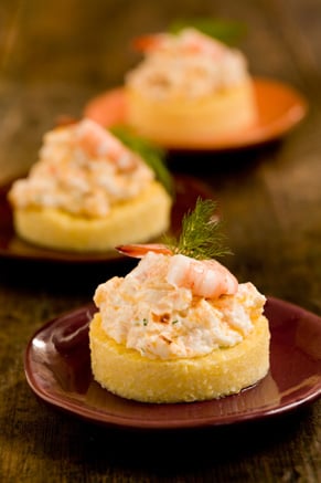 Cheesy Shrimp on Grits Toast Thumbnail