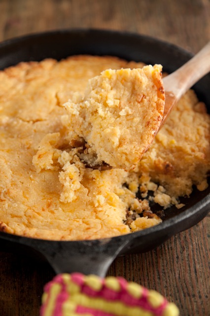 Cheesy Corn Spoon Bread - Paula Deen Magazine