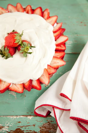 Strawberry & Cream Pie Recipe