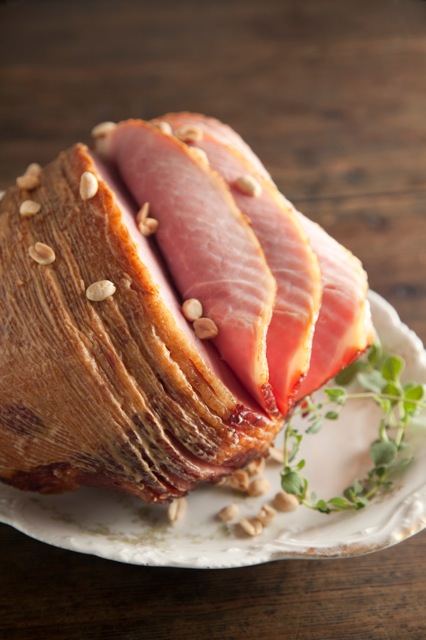 Peanut Butter Glazed Ham Recipe