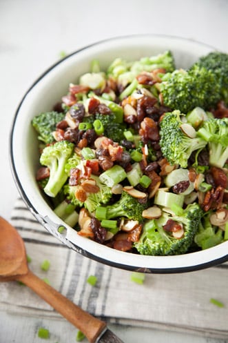 Almond Broccoli Salad Recipe