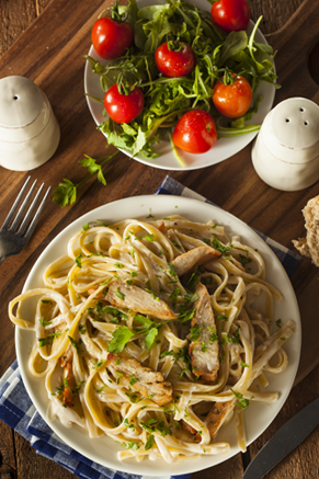 Fettuccine Chicken Salad Recipe