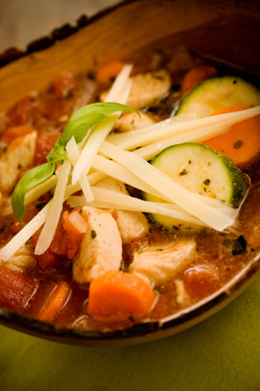 Italian Chicken and Vegetable Soup Recipe