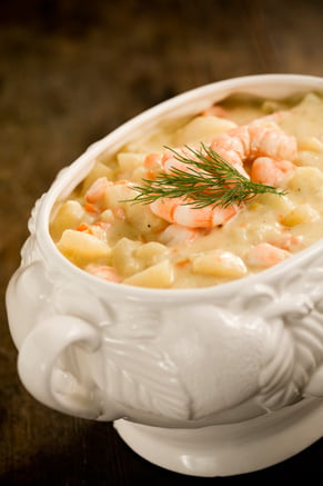 Potato Soup With Shrimp Recipe