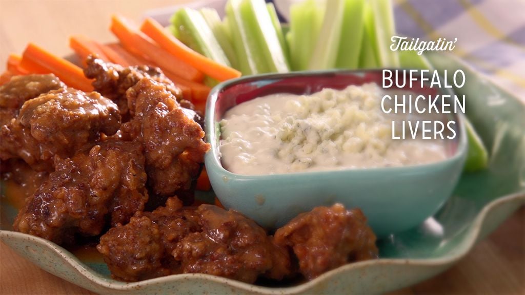 Buffalo Chicken Livers Recipe