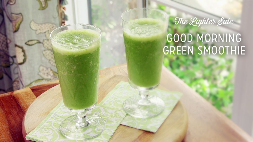 How to Make a Perfect Green Smoothie ⋆ 100 Days of Real Food