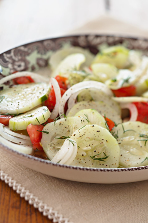 Zesty Southern Cucumber Salad Recipe Recipe