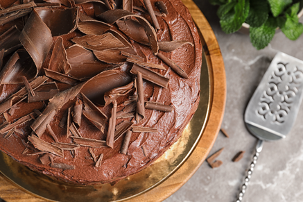 Chocolate Cake With Custard Filling Recipe