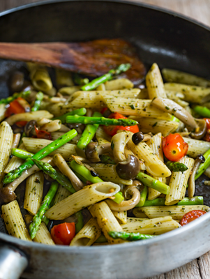 Portobello and Asparagus Salad Thumbnail