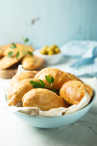 Deep Fried Savory Chicken Pot Pies