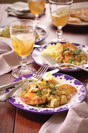 Lemon Chicken with Artichokes Thumbnail