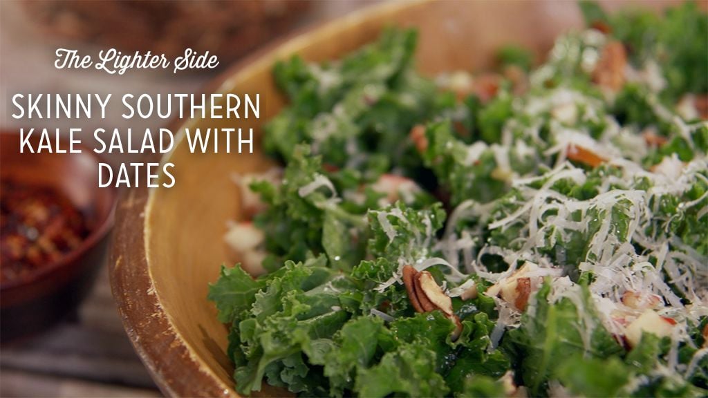 Skinny Southern Kale Salad With Dates Thumbnail