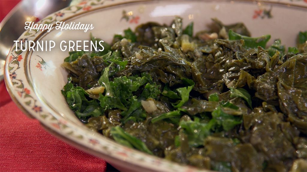 Southern Mustard Greens Recipe, Ayesha Curry