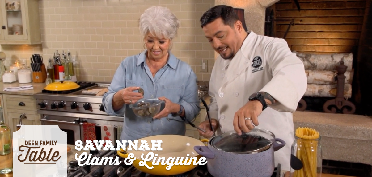 Savannah Clams & Linguine Recipe