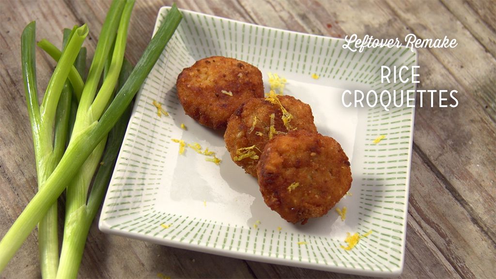 Rice Croquettes Recipe