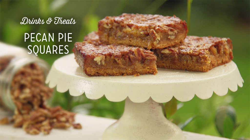Pecan Pie Squares Recipe