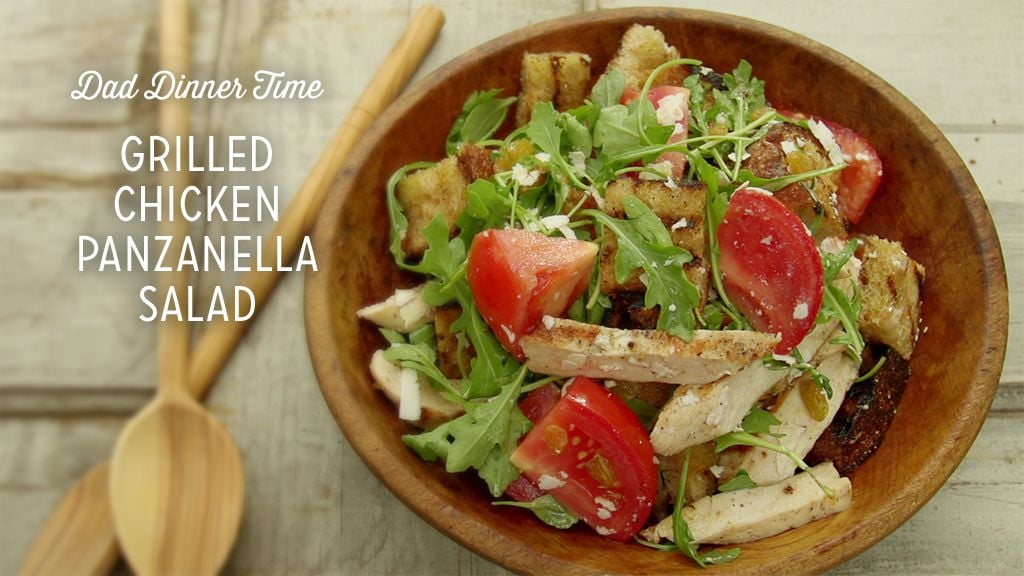 Grilled Chicken Panzanella Salad Thumbnail