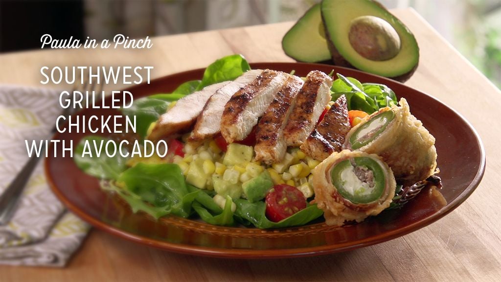 Southwest Grilled Chicken With Avocado Thumbnail