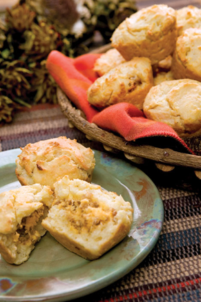 Cornmeal Breakfast Biscuits Recipe