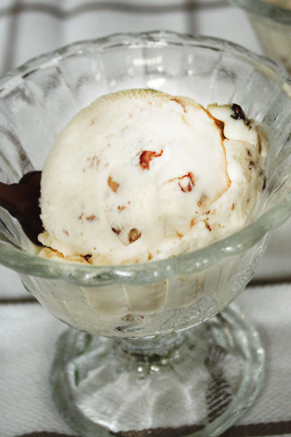 Lighter Butter Pecan Ice Cream Recipe