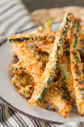 Crispy Oven Zucchini Fries Recipe