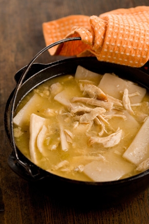 Lighter Chicken and Dumplings Recipe