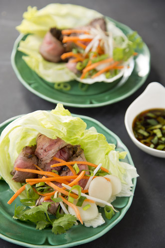 Flank Steak Lettuce Wraps Thumbnail