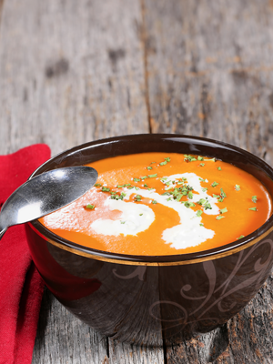 Roasted Carrot and Tomato Soup Recipe