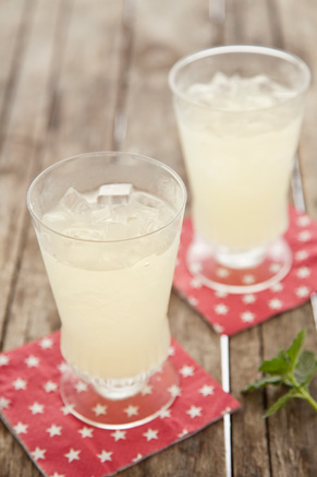 Sparkling Mint and Ginger Lemonade Recipe