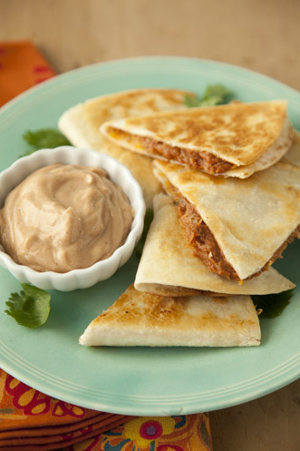 South Meets West Quesadillas Recipe