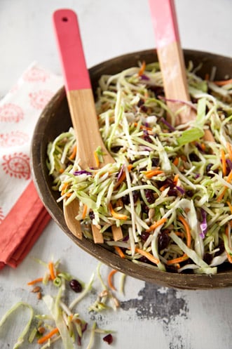 Broccoli and Red Cabbage Slaw Thumbnail