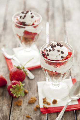 Strawberry Cannoli Parfaits Recipe