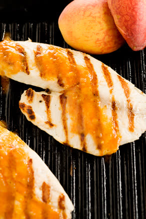 Grilled Tilapia with Peach BBQ Sauce Thumbnail