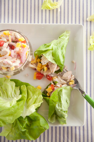 Mahi Mahi Lettuce Wraps Recipe