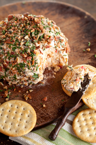 Nutty Bacon Cheese Ball Recipe