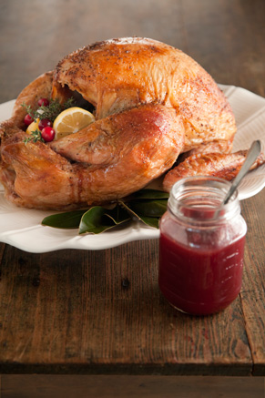 Fried Turkey Wings With Cranberry Glaze Recipe