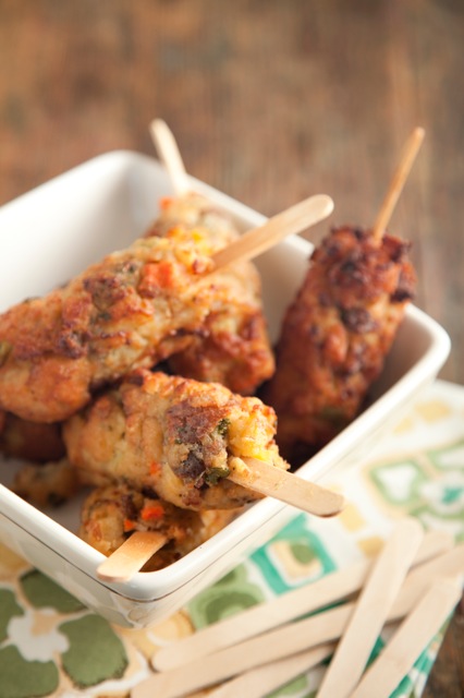 Deep-Fried Stuffing on a Stick Recipe