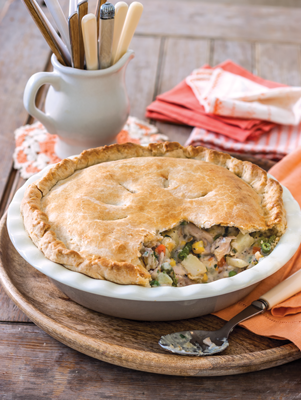 Deep South Dish: Old-Fashioned Double-Crust Chicken Pot Pie