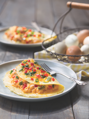 Pimiento Cheese Omelet