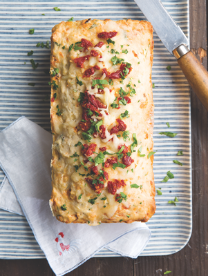 Sun-Dried Tomato and Basil Quick Bread