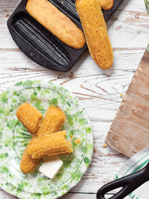 Corn Bread Sticks Recipe…This cast iron corn stick pan takes me back in  time. 