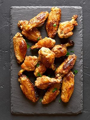 Naked Hot Air Fryer Southern Chicken Wings Thumbnail