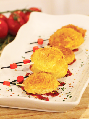 Air Fryer Fried Ravioli on a Stick Thumbnail