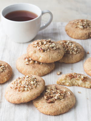 Pecan Snickerdoodle Cookies